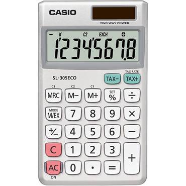 P8552456 Miniräknare Casio SL-305 ECO