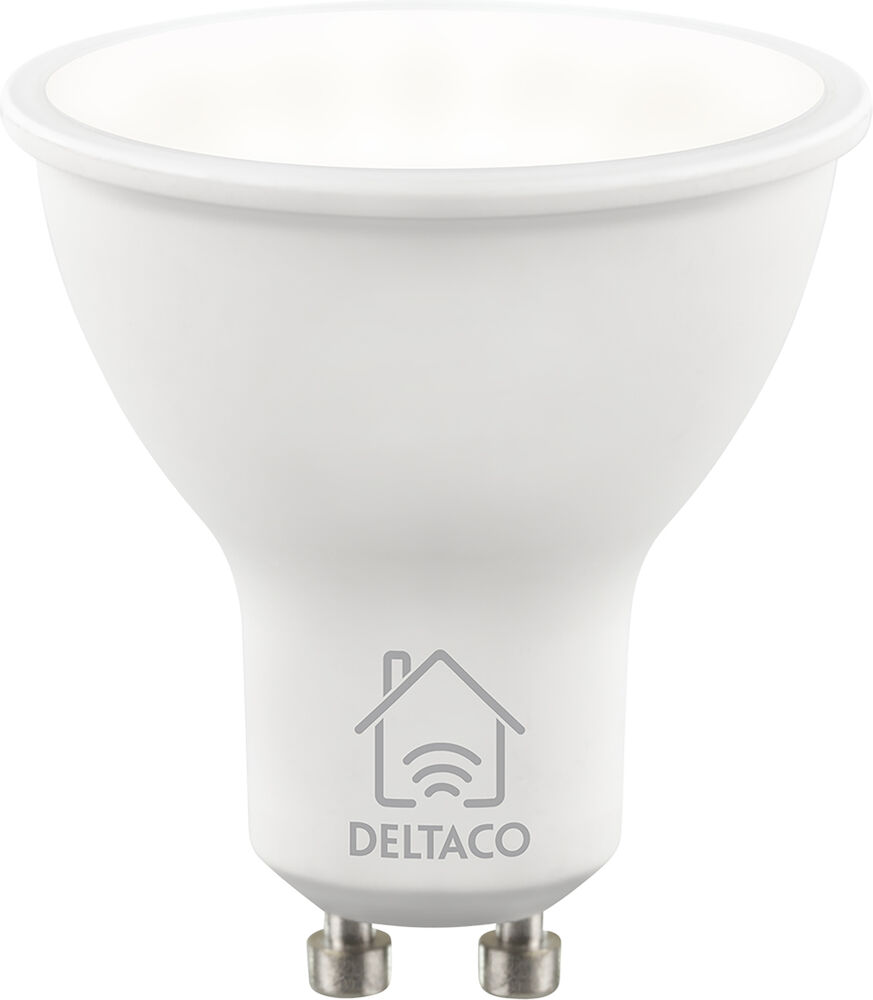 Smarta Hem Deltaco LED-Spotlight GU10 WiFi