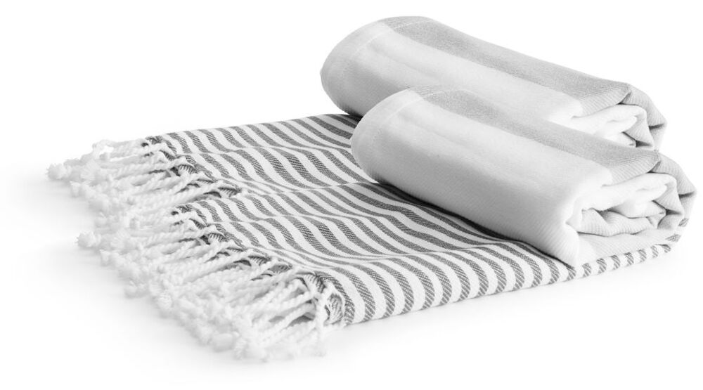 Hamam handduk 2-pack, grå