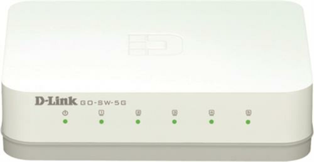 Switch D-link 5-Port Gigabit Easy Desktop