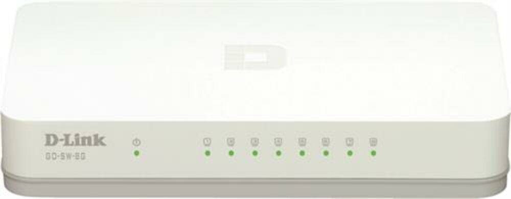 Switch D-link 8-Port Gigabit Easy Desktop