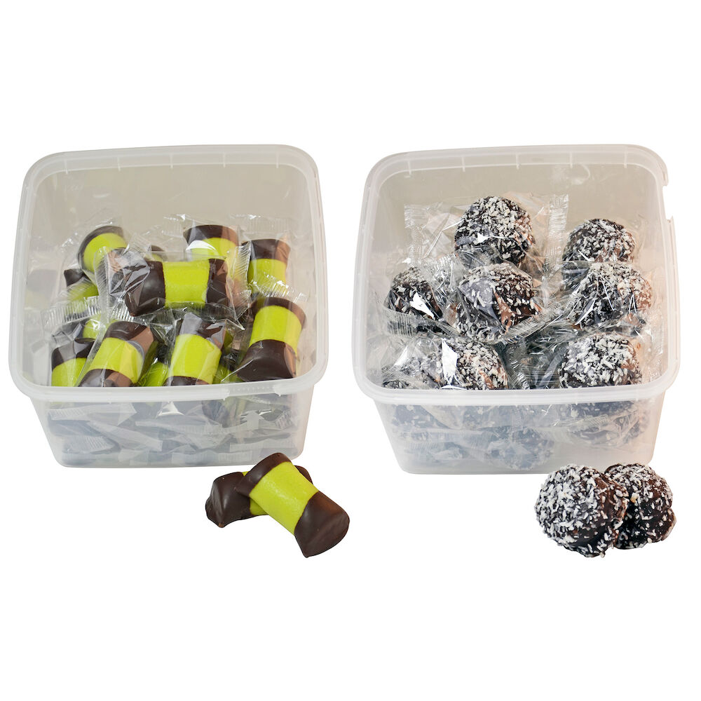 Punchrullar/chokladbollar singelpackade
