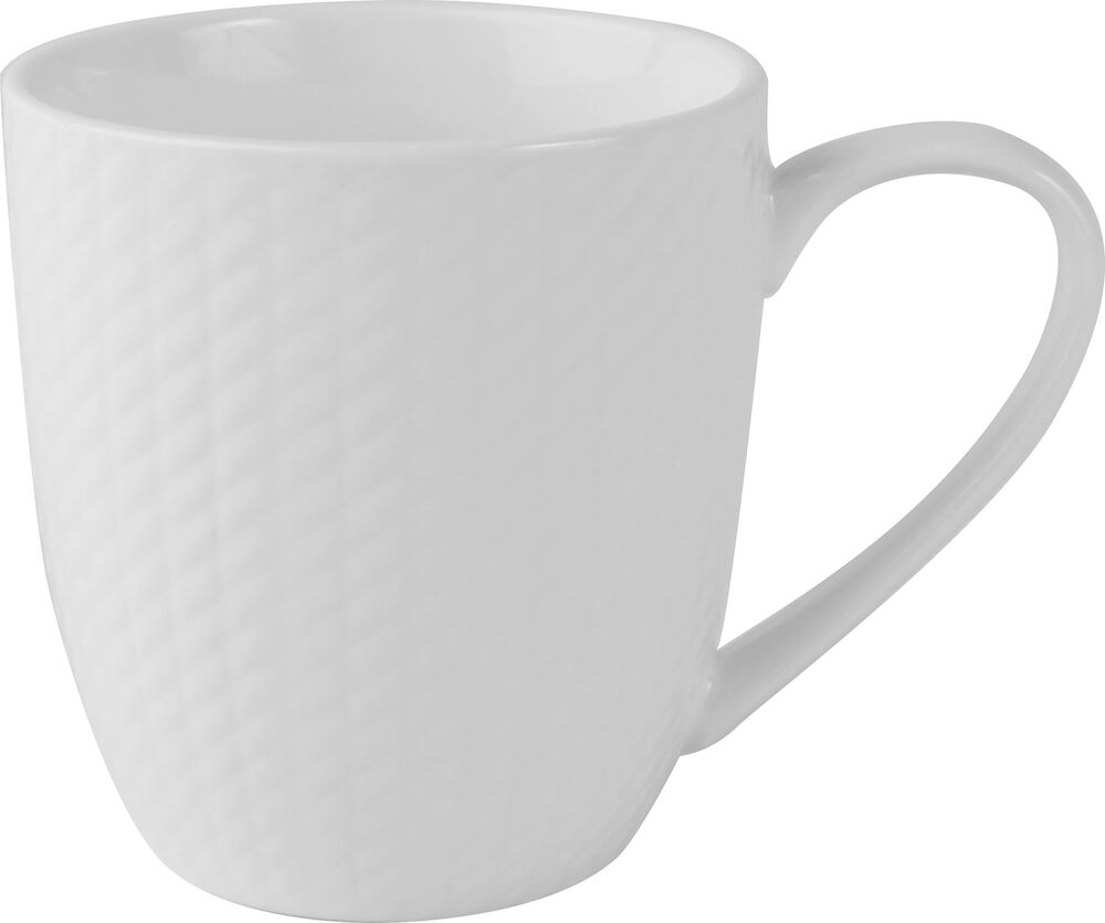 Kaffe- mugg / kopp / fat  Victoria vit