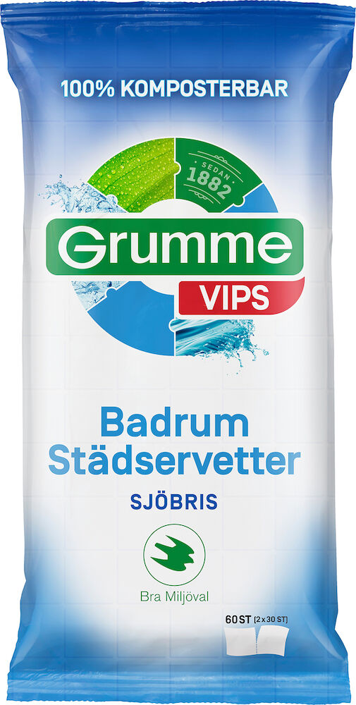 Städservetter Bad 60 st/fp Grumme