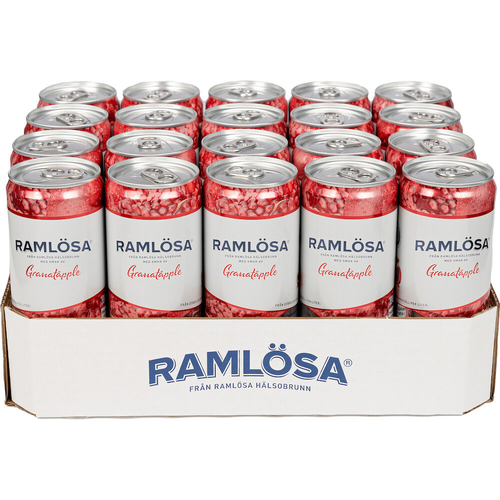 Kolsyrat vatten Ramlösa Granatäpple 33 cl inkl pant