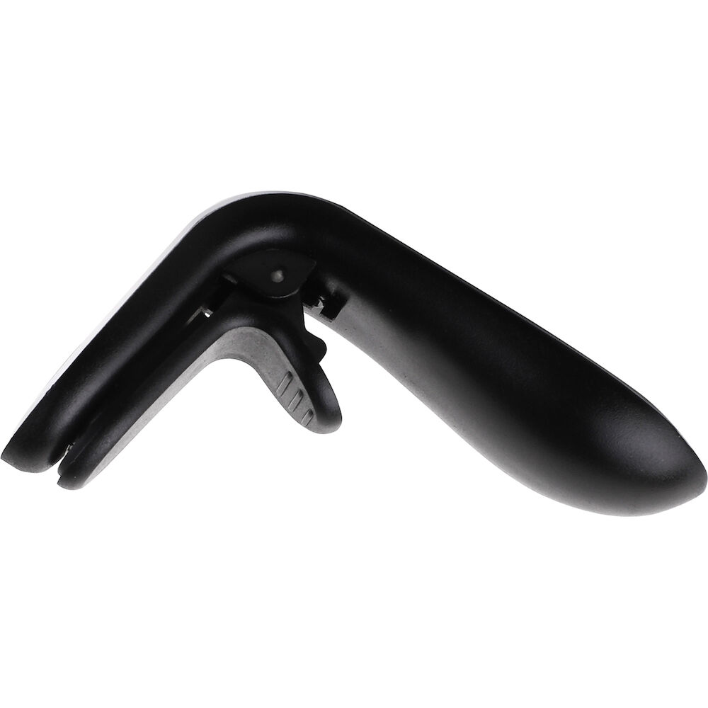 Magnetisk Mobilhållare Svart Vinklad Klämma Fläktgaller Gear