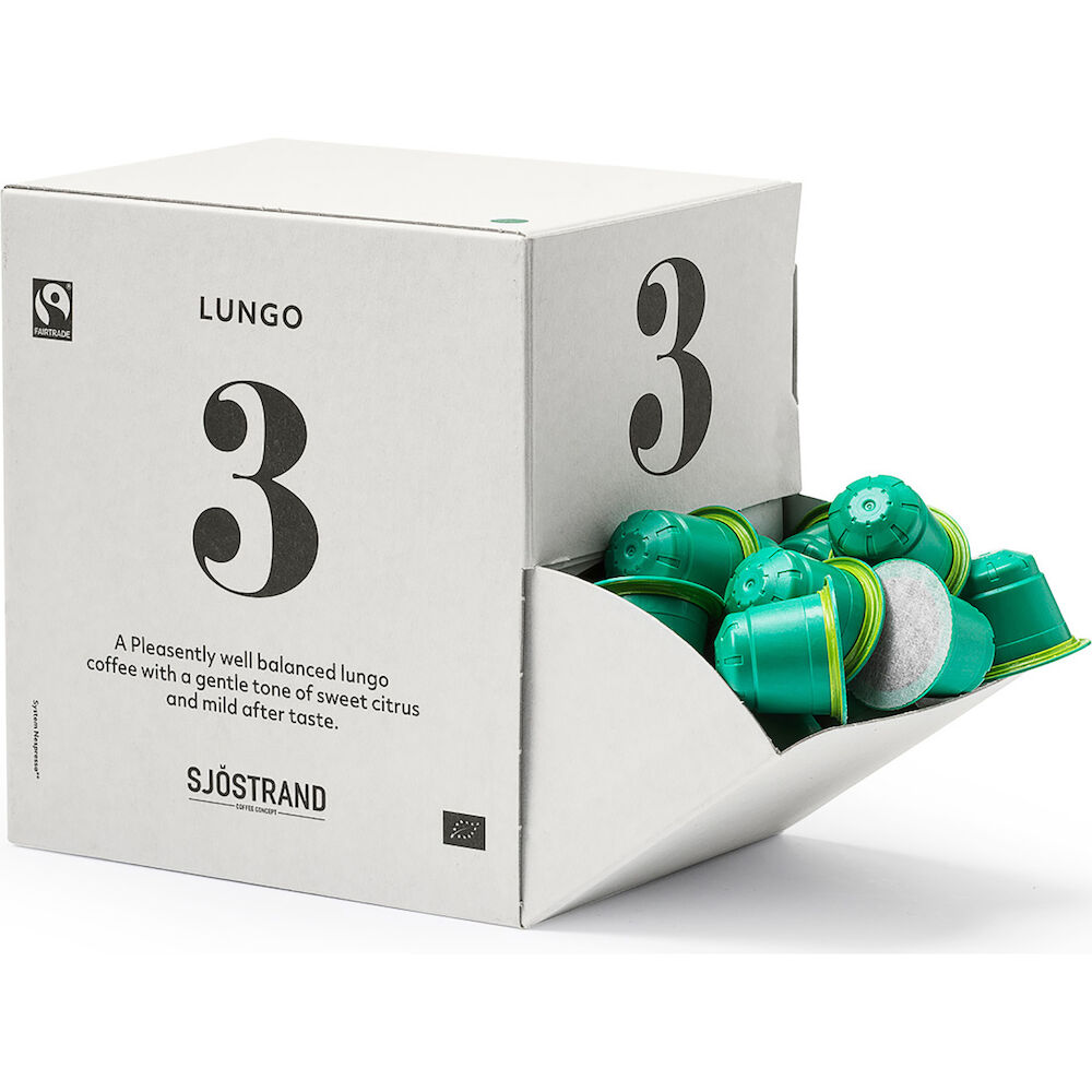 Sjöstrand Kaffekapslar N°3 lungo