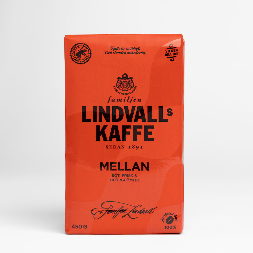 Kaffe Brygg Lindvalls mellan 450 g