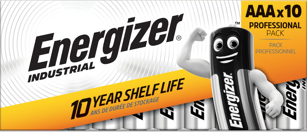 Energizer Batteri Industrial Alkaliskt AAA 10-pack