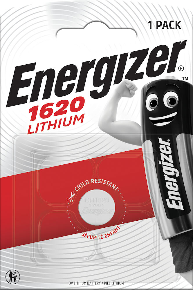 Energizer Batteri Lithium CR1620
