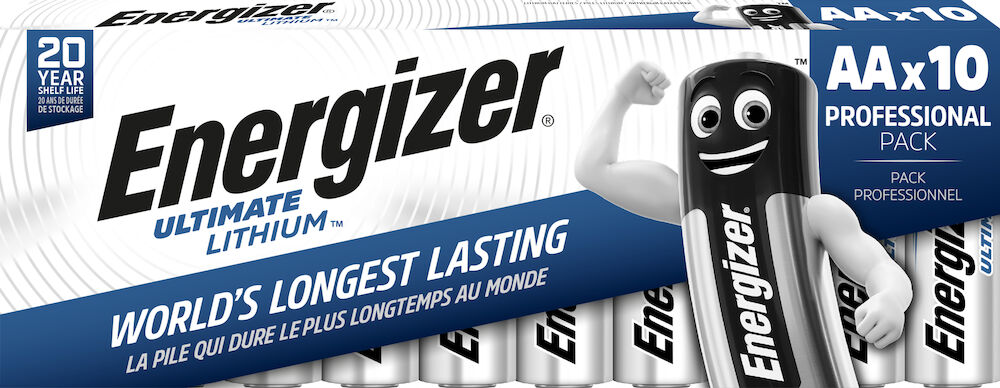 Energizer Batteri Lithium AA 10-pack