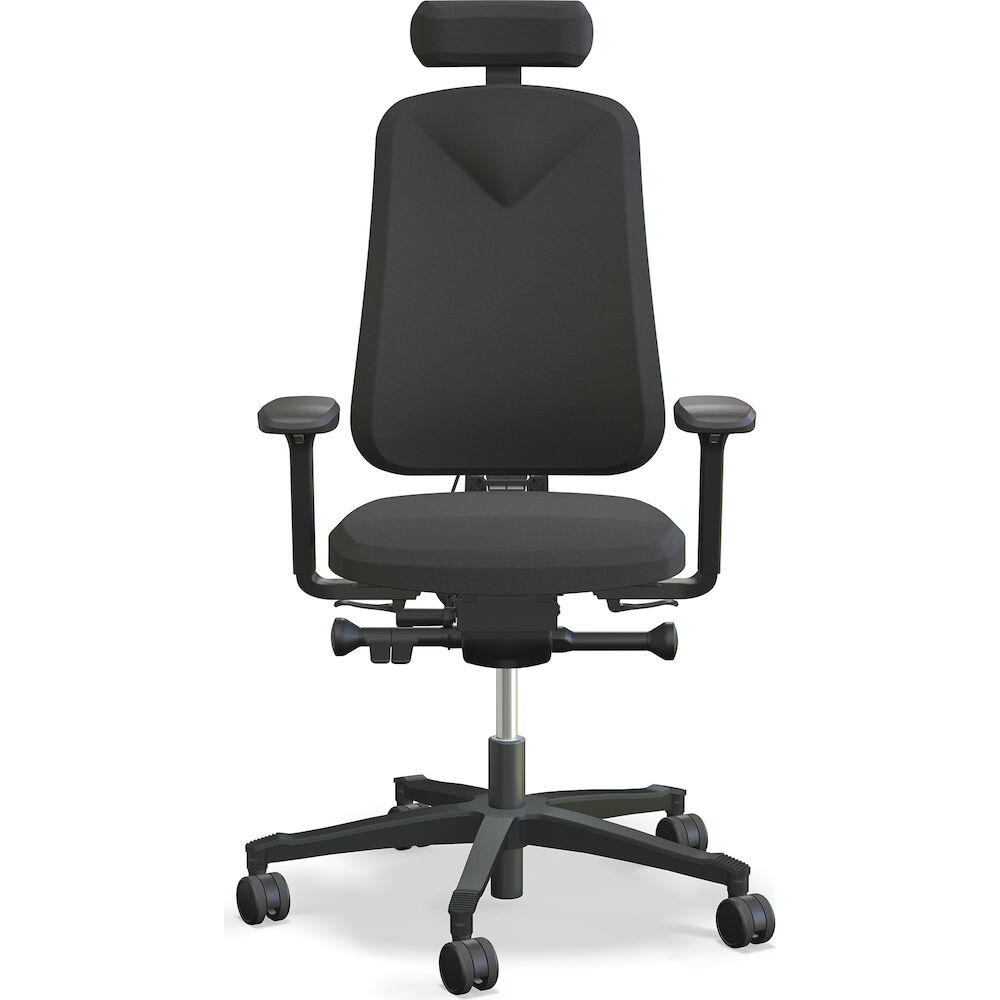 Kontorsstol Höganäs 280 arm/nack svart