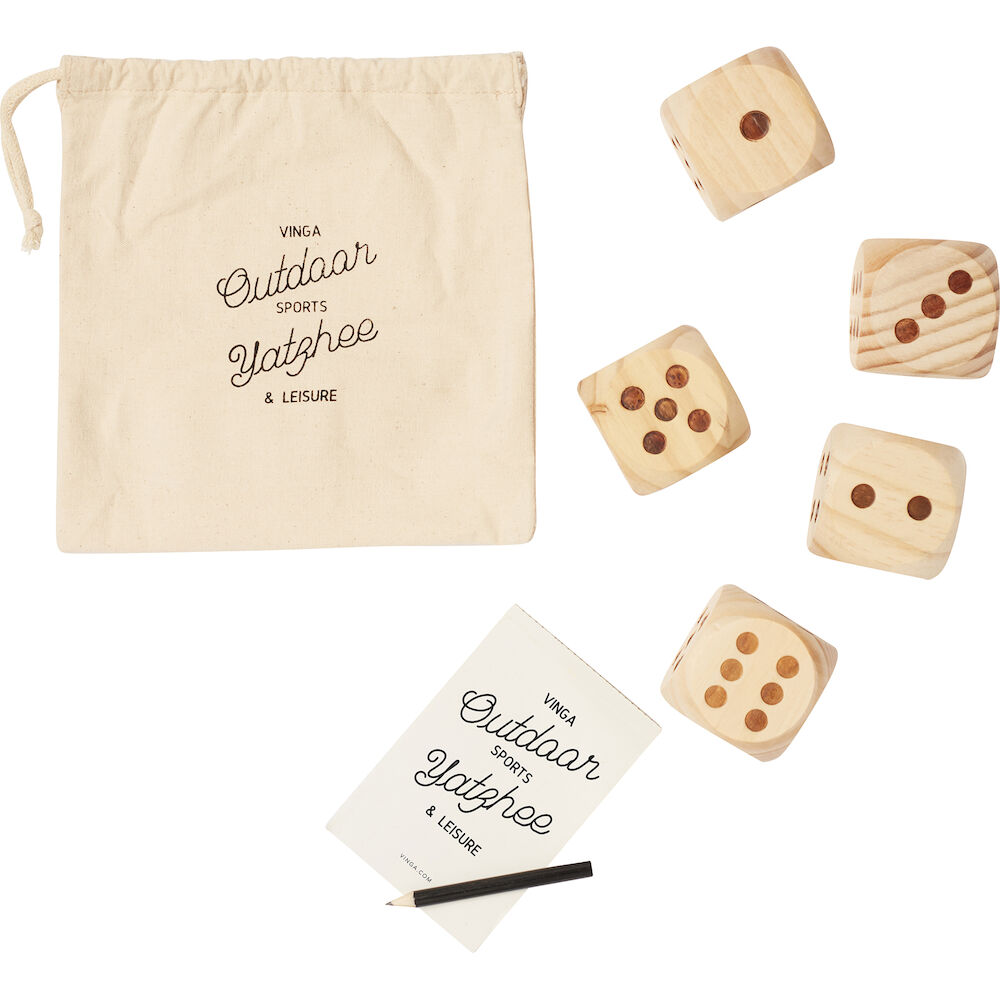 Yatzy Outdoor i trä