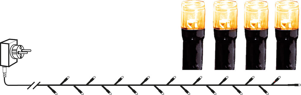 Ljusslinga LED Golden Warm White