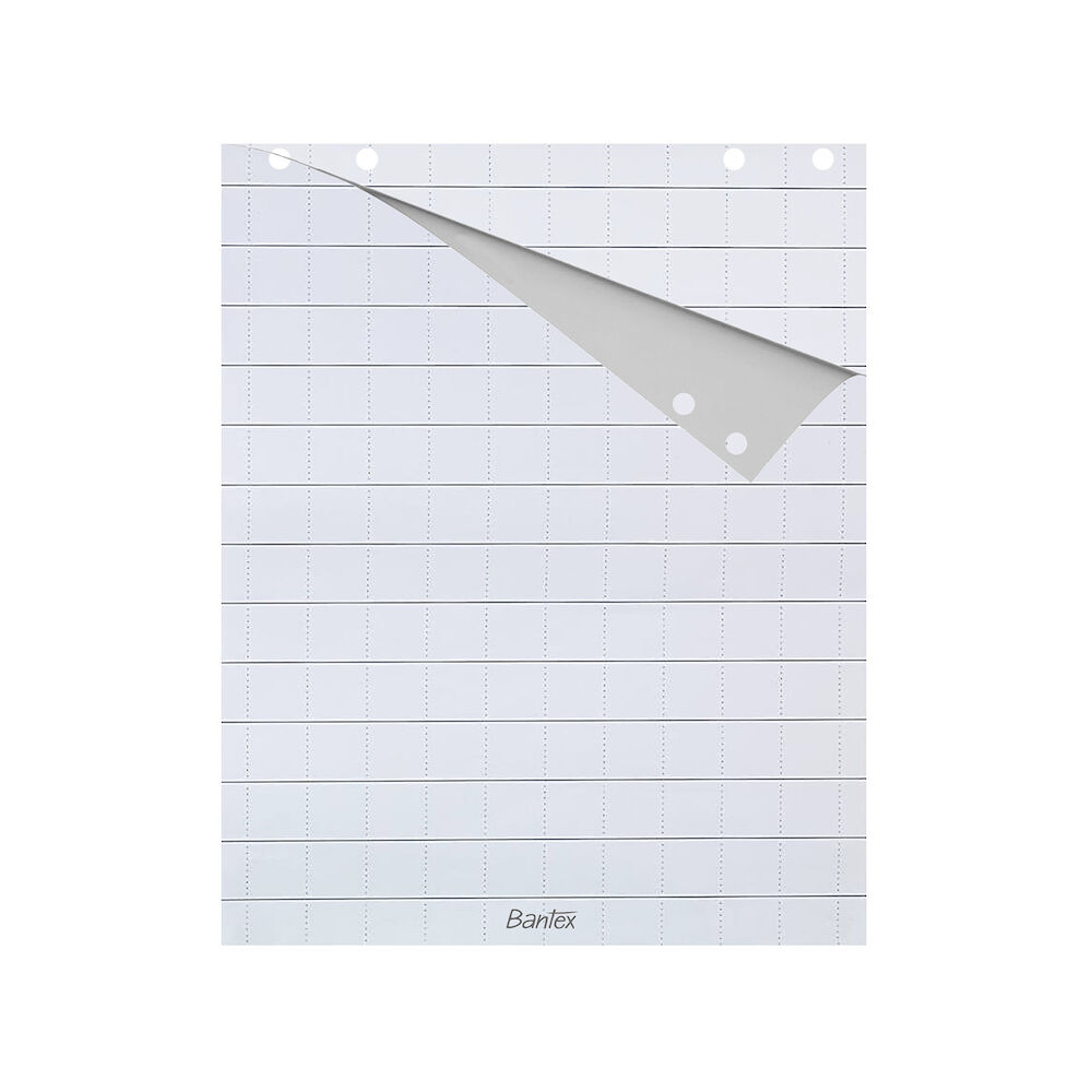 Blädderblock 550 x 750 mm Blankt/Rutat