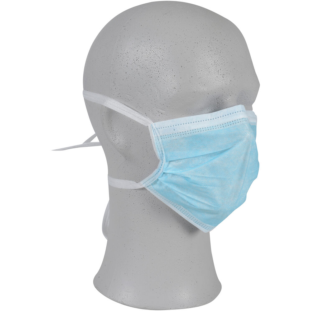 Munskydd IIR knytband blå 50 st/fp