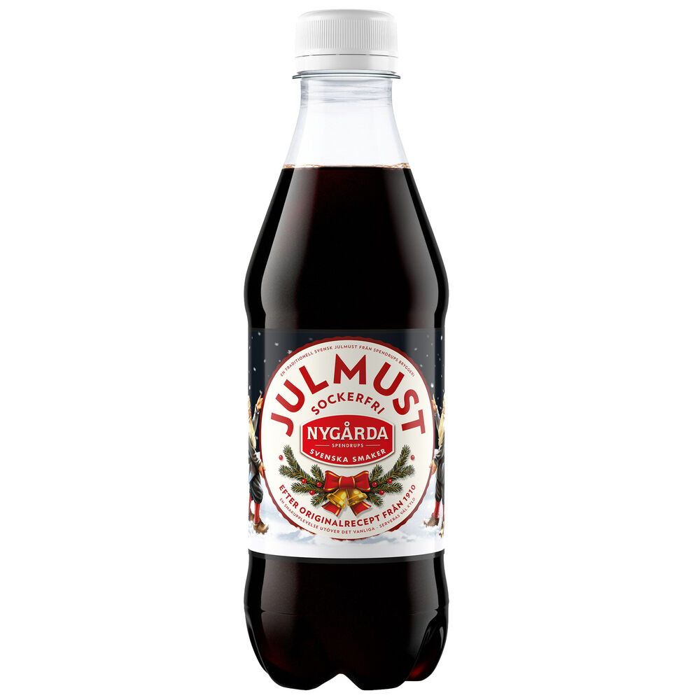 Nygårda Julmust light 33 cl pet inkl. pant