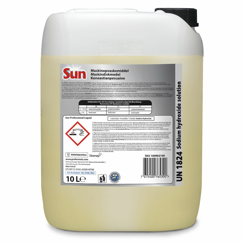 Maskindiskmedel Sun Pro 10 Liter