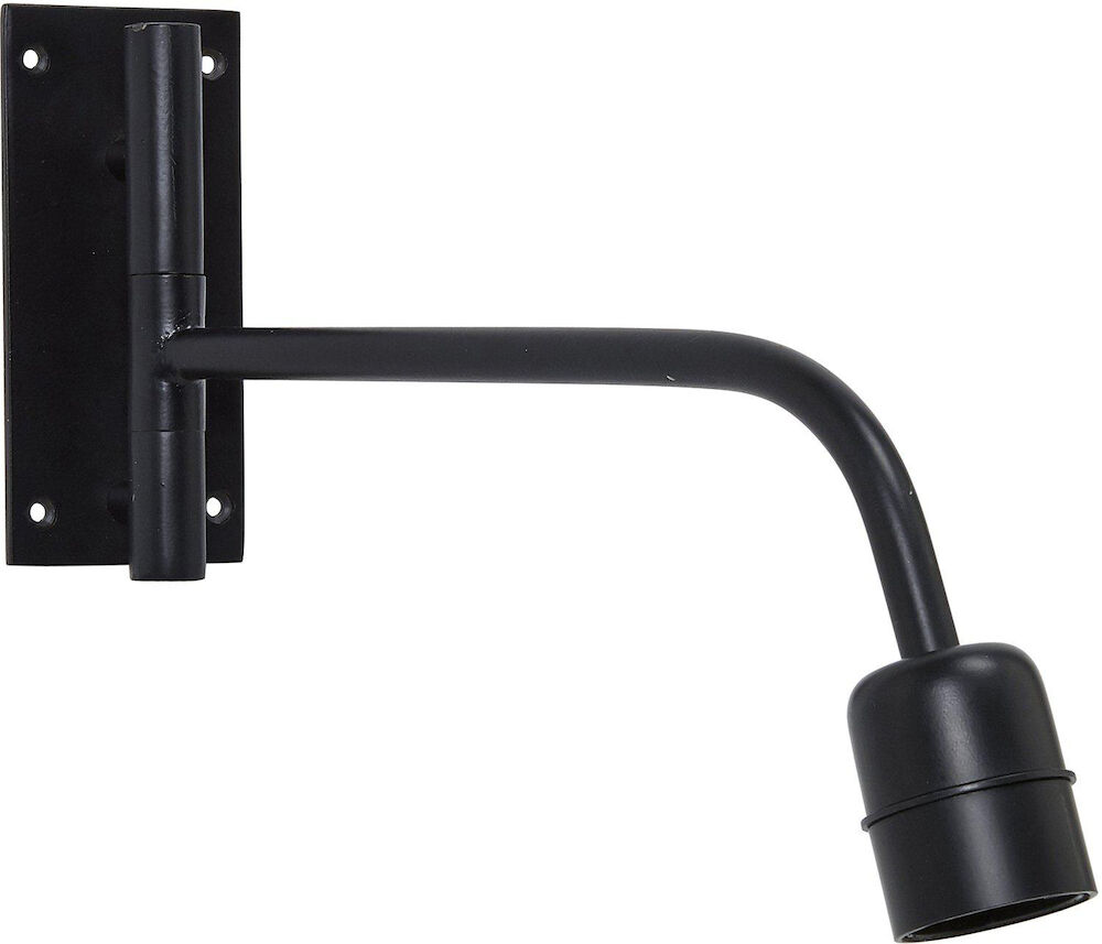 Vägglampa Base mattsvart 65 x 140 mm