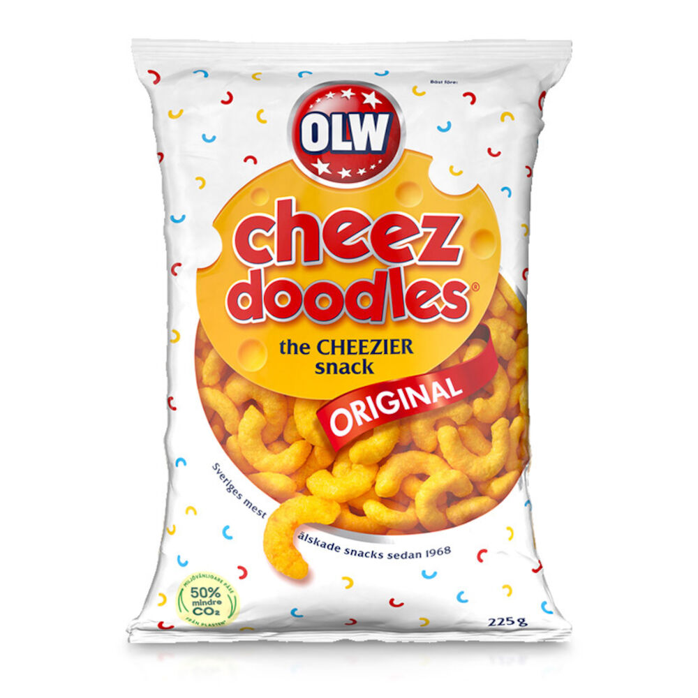 Ostbågar Cheez Doodles 225 gram