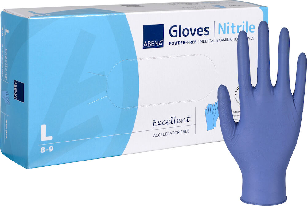 Nitrilhandske accelerationsfri 100/fp