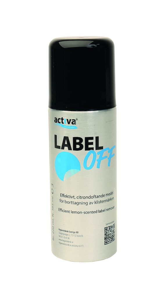 Etikettbortagning Label off