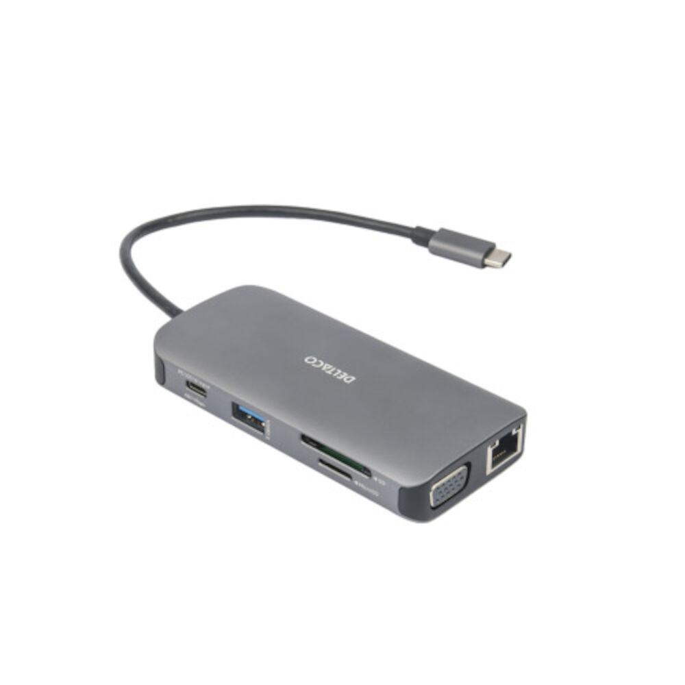 Dockningsstation USB-C 9-i-1