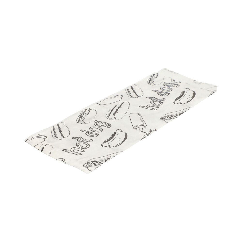 Varmkorvpåse i papp 1000-pack 