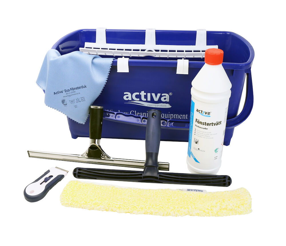 Fönsterputskit komplett Activa
