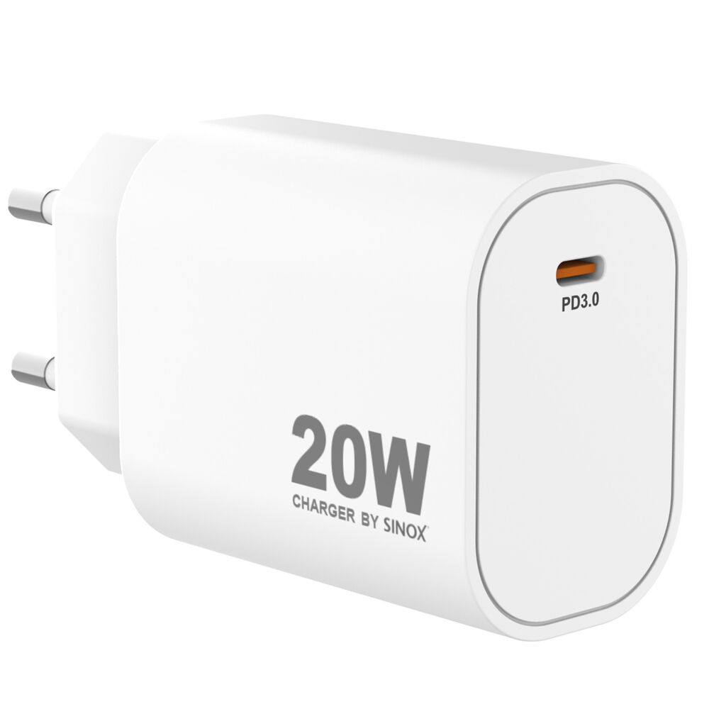 Väggladdare USB-C 20W