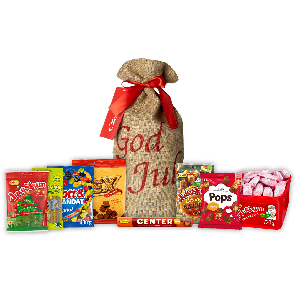Julsäck Cloetta stor 1838 g