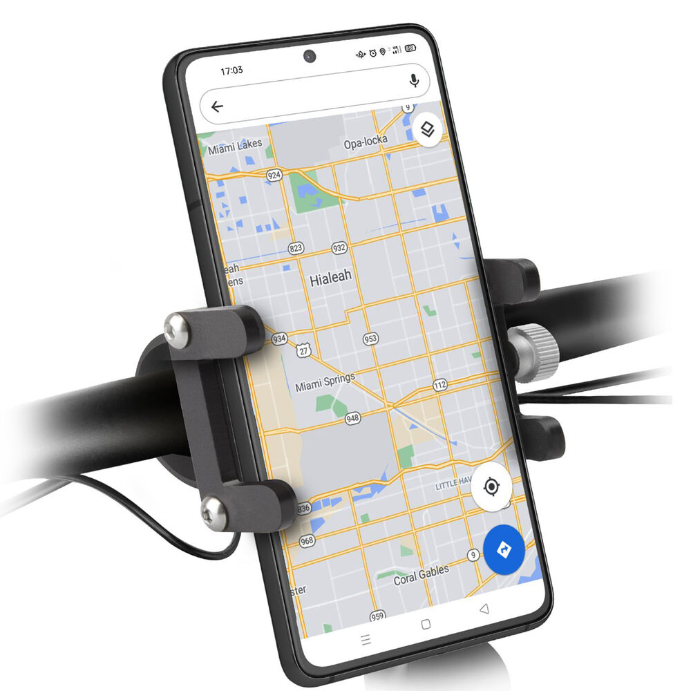 Mobiltelefonhållare i aluminium