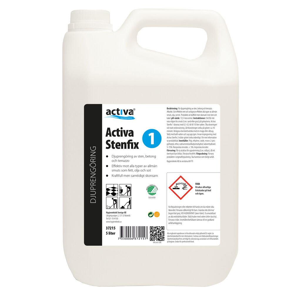 Djuprengöring Activa Stenfix 1