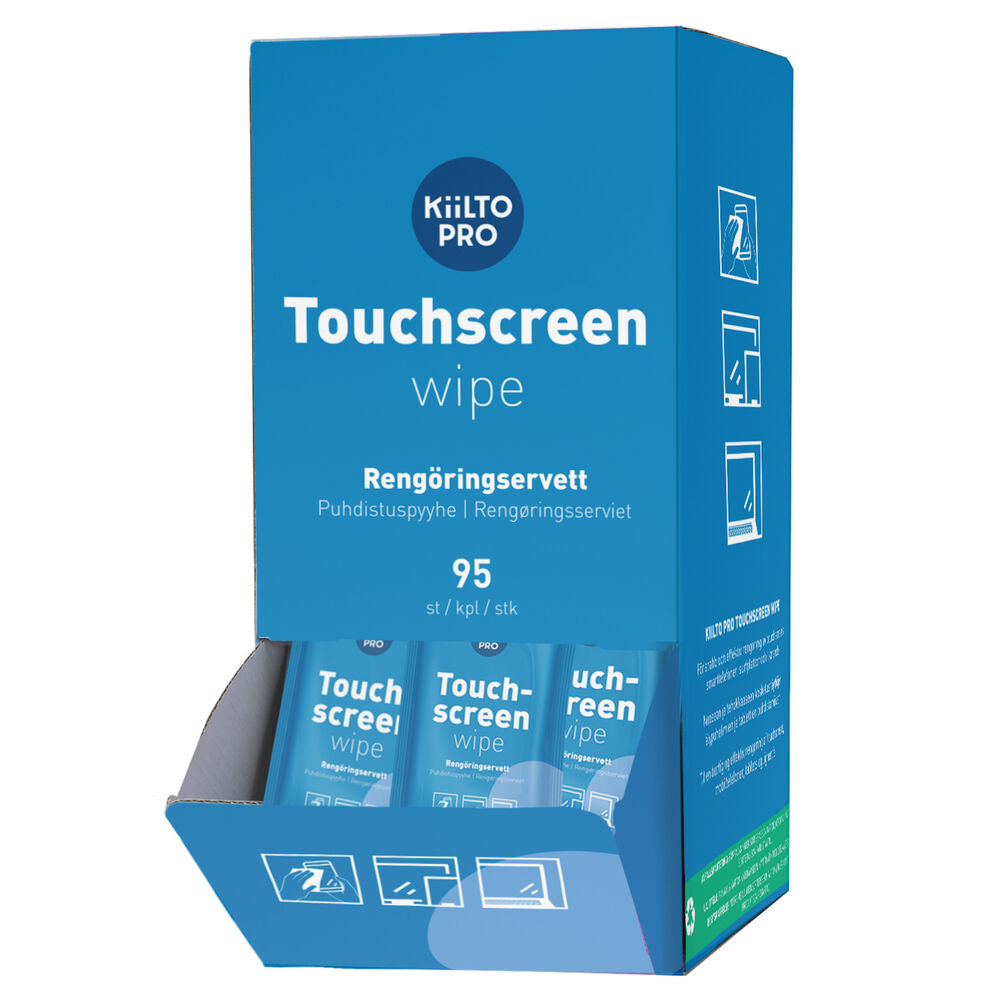 Touchscreen wipes Kiilto Pro 95-pack