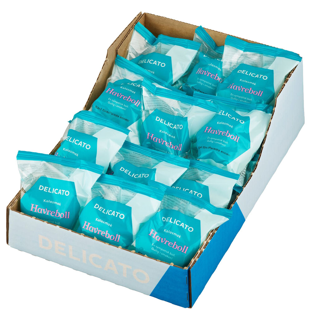 Havreboll styckpackad 25-pack Delicato