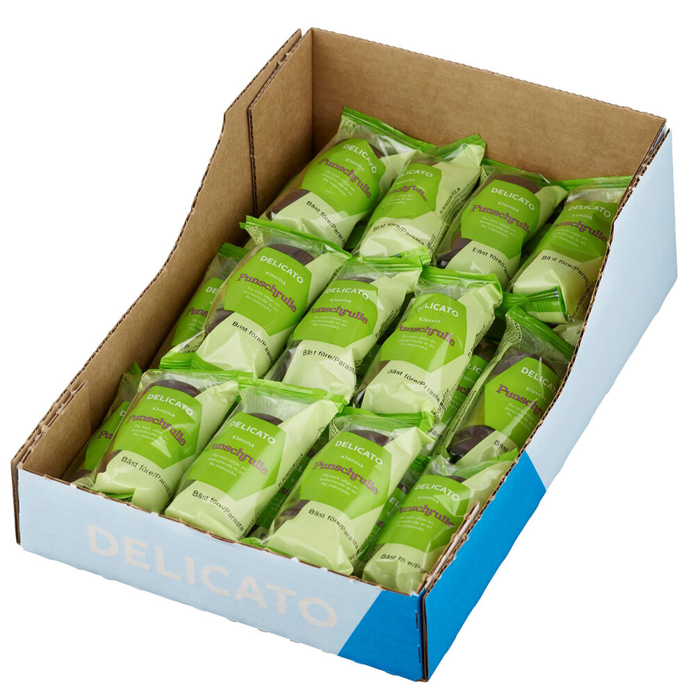 Punschrulle styckpackade 25-pack Delicato