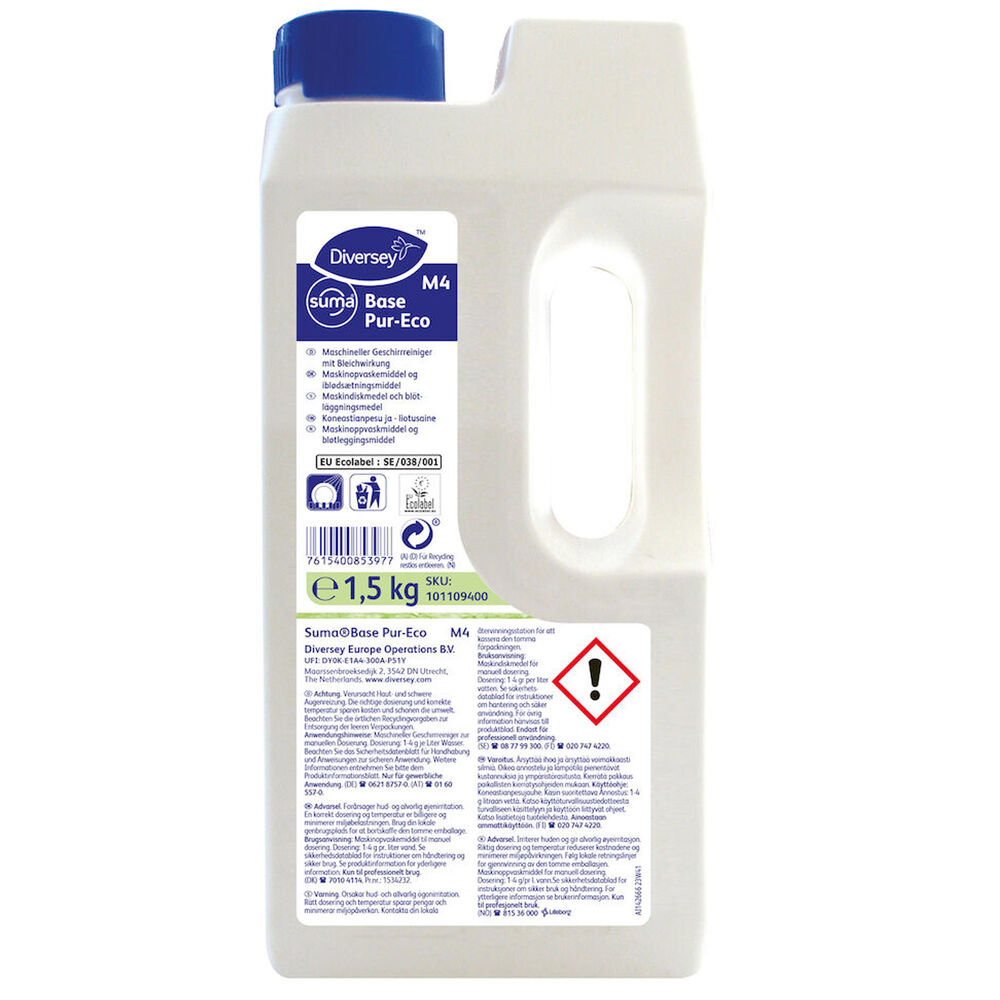 Maskindiskmedel Suma Base Pur-Eco M4 1,5 kg