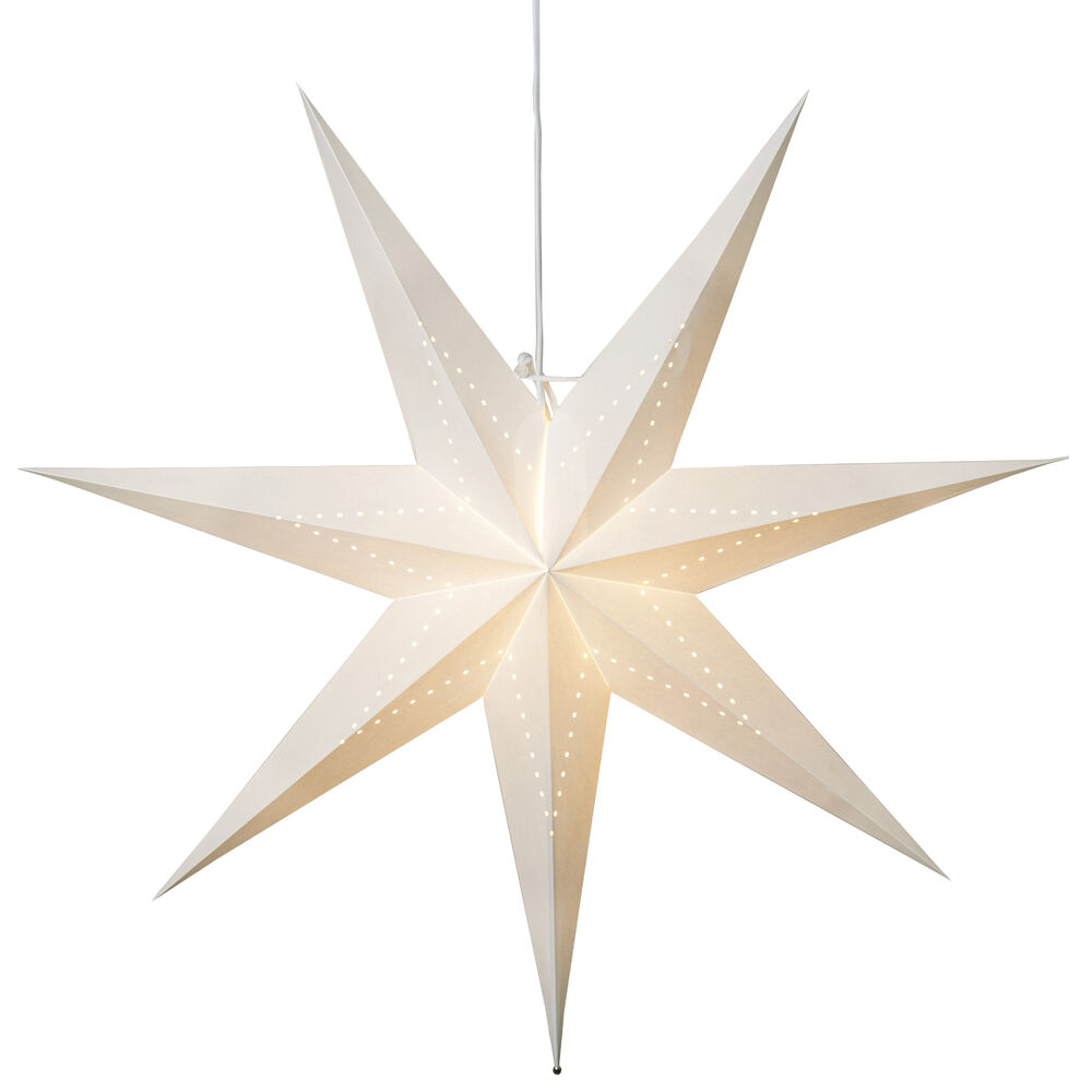 Pappersstjärna Lysa 70 cm inkl. upphäng