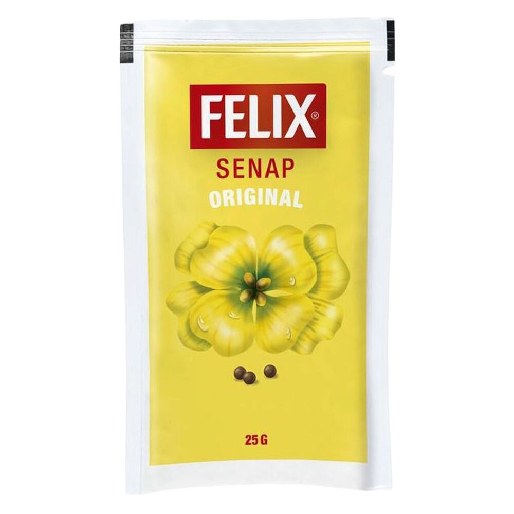 Senap Portionspåse 126-pack Felix