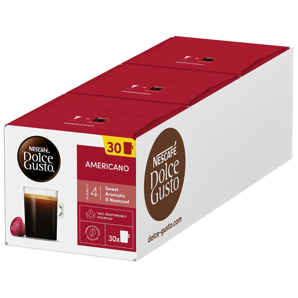 Kaffekapsel Nestlé DG Americano 30-pack