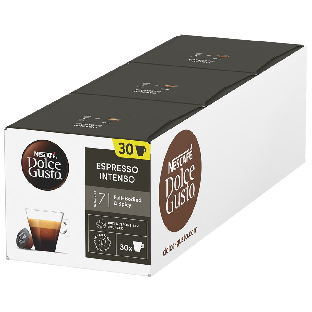 Kaffekapsel Nestlé DG Espresso Intenso 30-pack