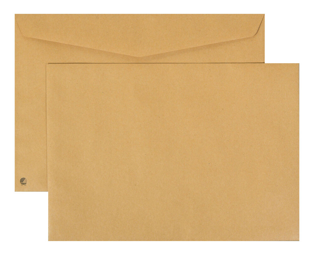 Kuvert fukthäftande bruna small-pack